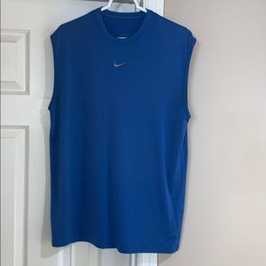 Nike Dry-Fit blue tank top